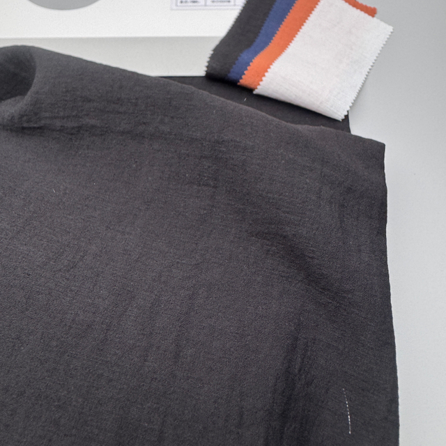 SY-GA0082 86% Rayon 11% Polyester 3% Nylon Crimped Yarn Polyester Viscose Nylon Fabric, 90g/m², 57/58" Width