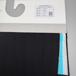 SY-GA0031 90% Rayon 10% Nylon Nylon Rayon Slub Stripe Fabric, 125g/m², 56/57" Width