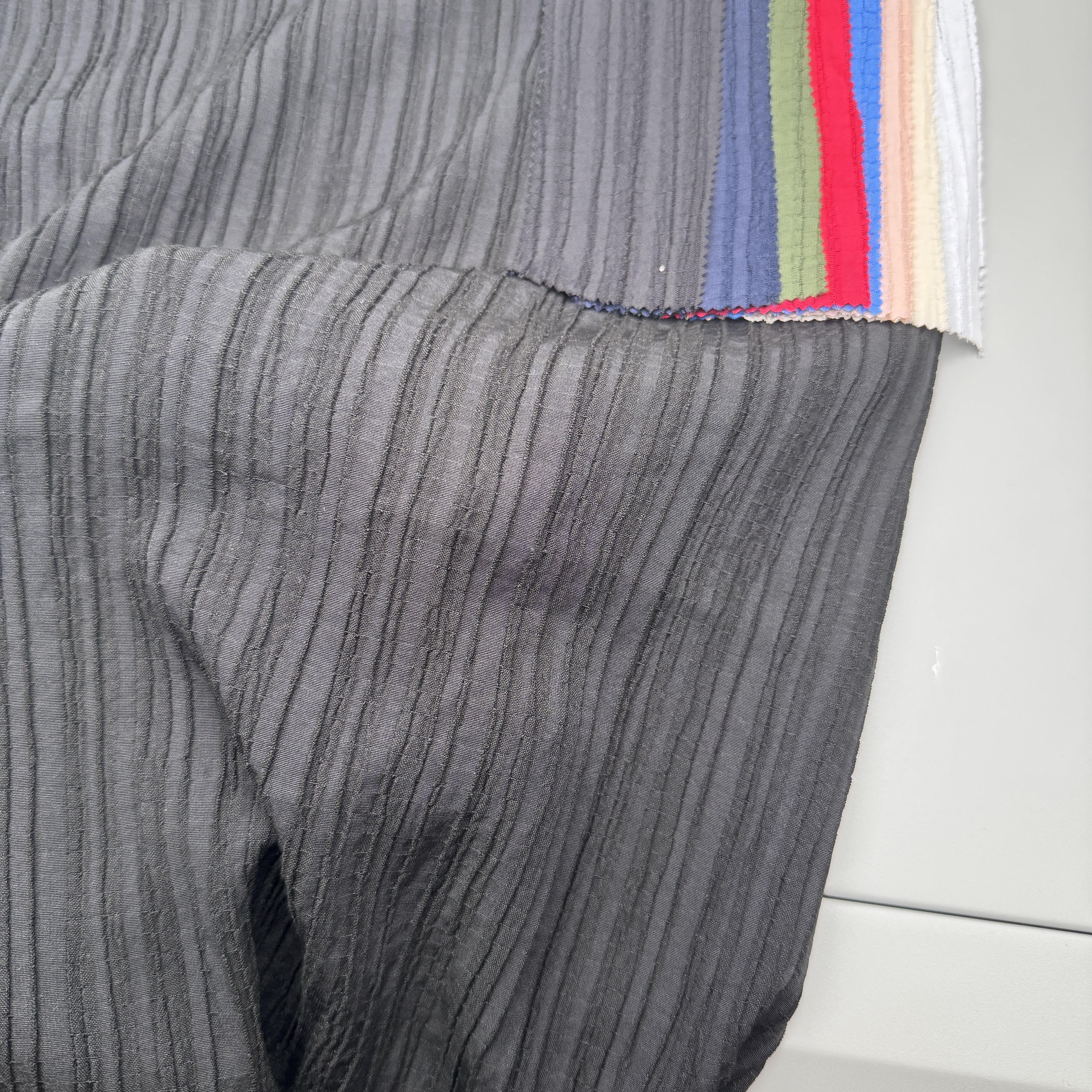 SY-GC0079 58% Rayon 41% Polyester 1% Spandex Wave Crepe Fabric, 120g/m², 56/57" Width