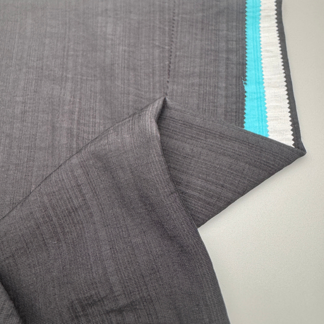 SY-GA0031 90% Rayon 10% Nylon Nylon Rayon Slub Stripe Fabric, 125g/m², 56/57" Width