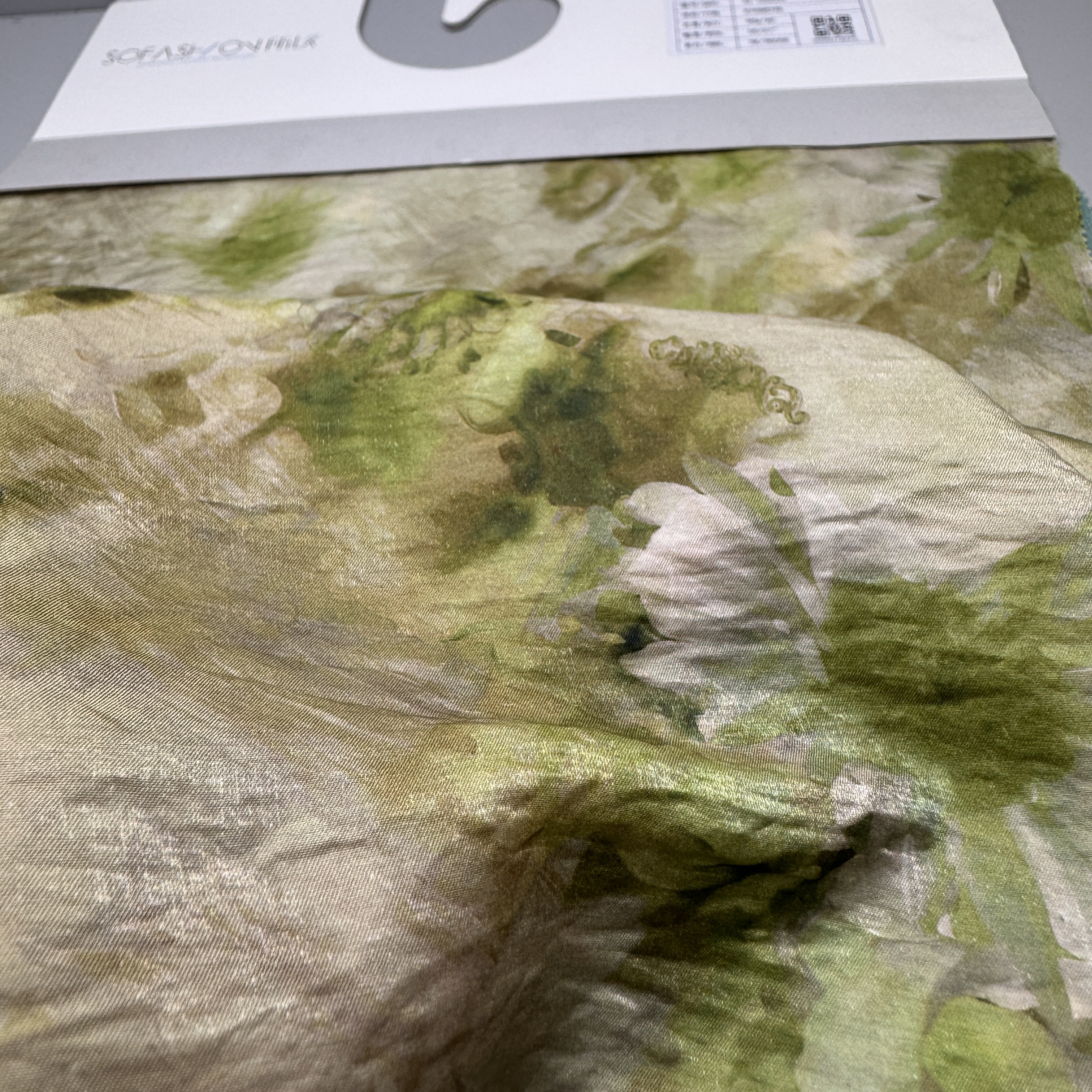 SY-GA0003 76% Rayon 24% Nylon Bright Monofilament Rayon Printed Fabric, 90g/m², 56/57" Width