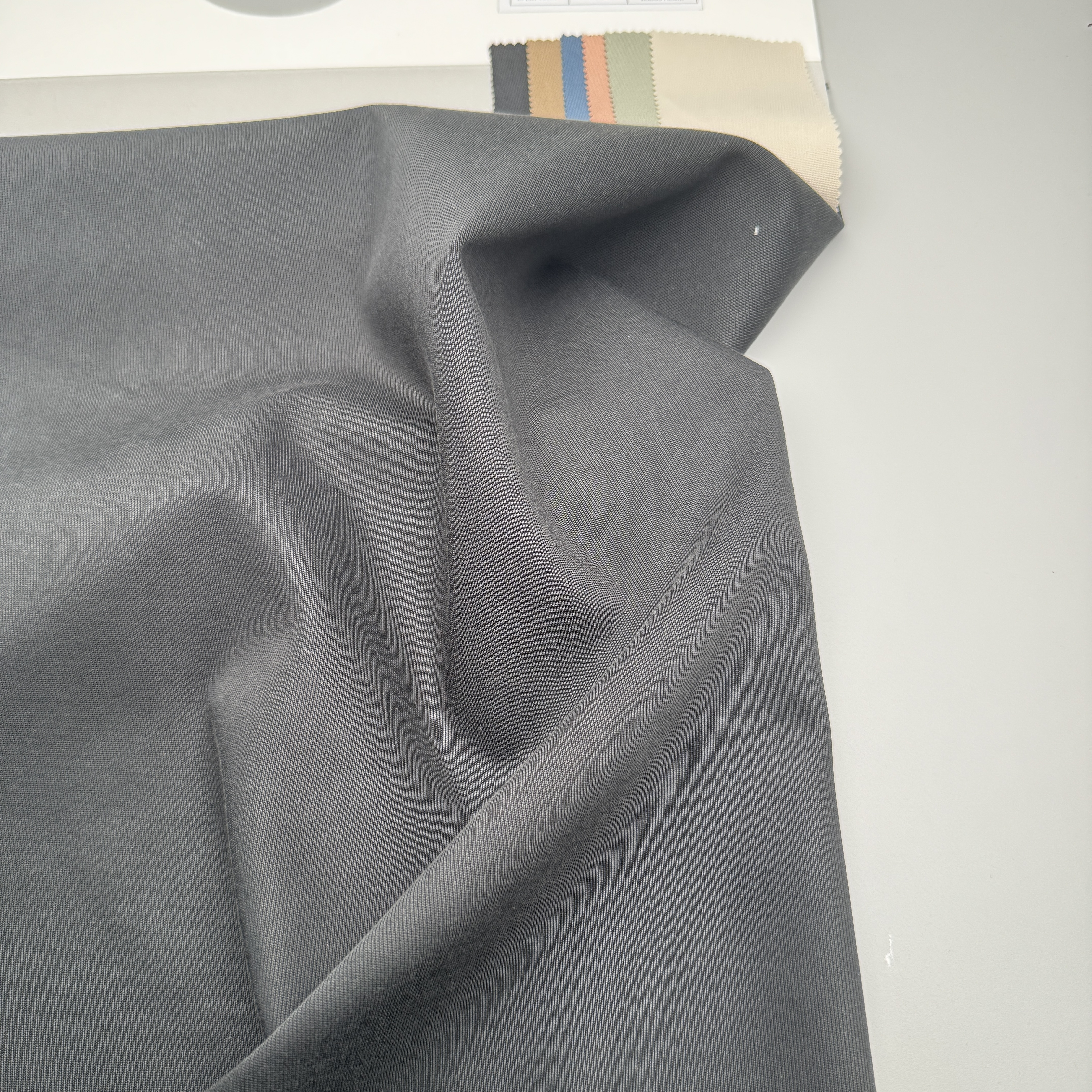 SY-GB0072 67% Rayon 33% Polyester Viscose T400 Gabardine Tencel-Like Fabric, 280g/m², 55/56" Width
