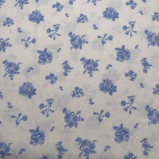 SY-GB0025 60% Rayon 40% Polyester TR Linen-Like Fabric print, 115g/m², 56/57" Width
