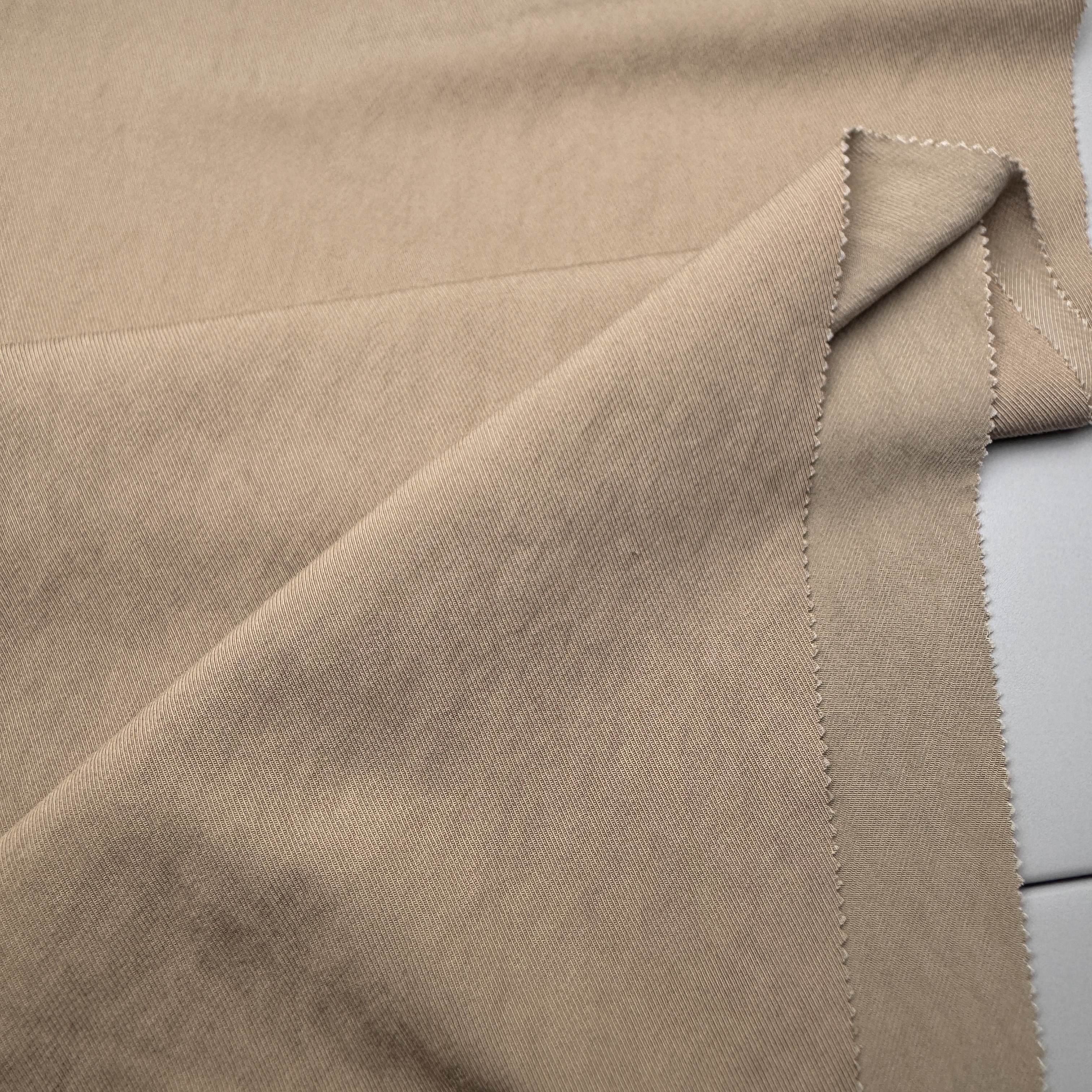 SY-GB0120 51% Rayon 49% Nylon Viscose Nylon Cavalry Twill Fabric, 225g/m², 54/55" Width