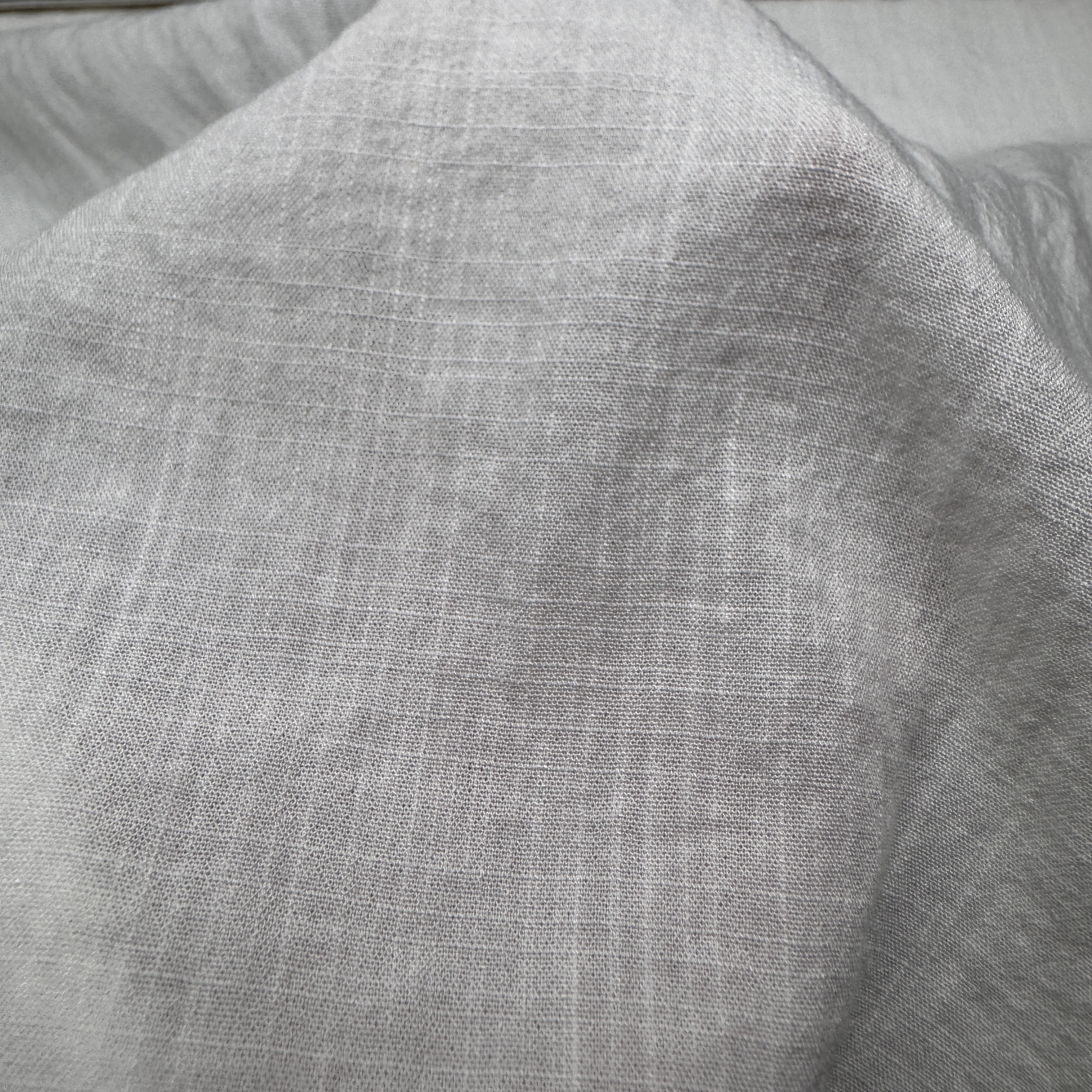 SY-GA0166 75% Rayon 25% Nylon Viscose Nylon Slub Double Covered Linen-Like Fabric, 170g/m², 55/56" Width