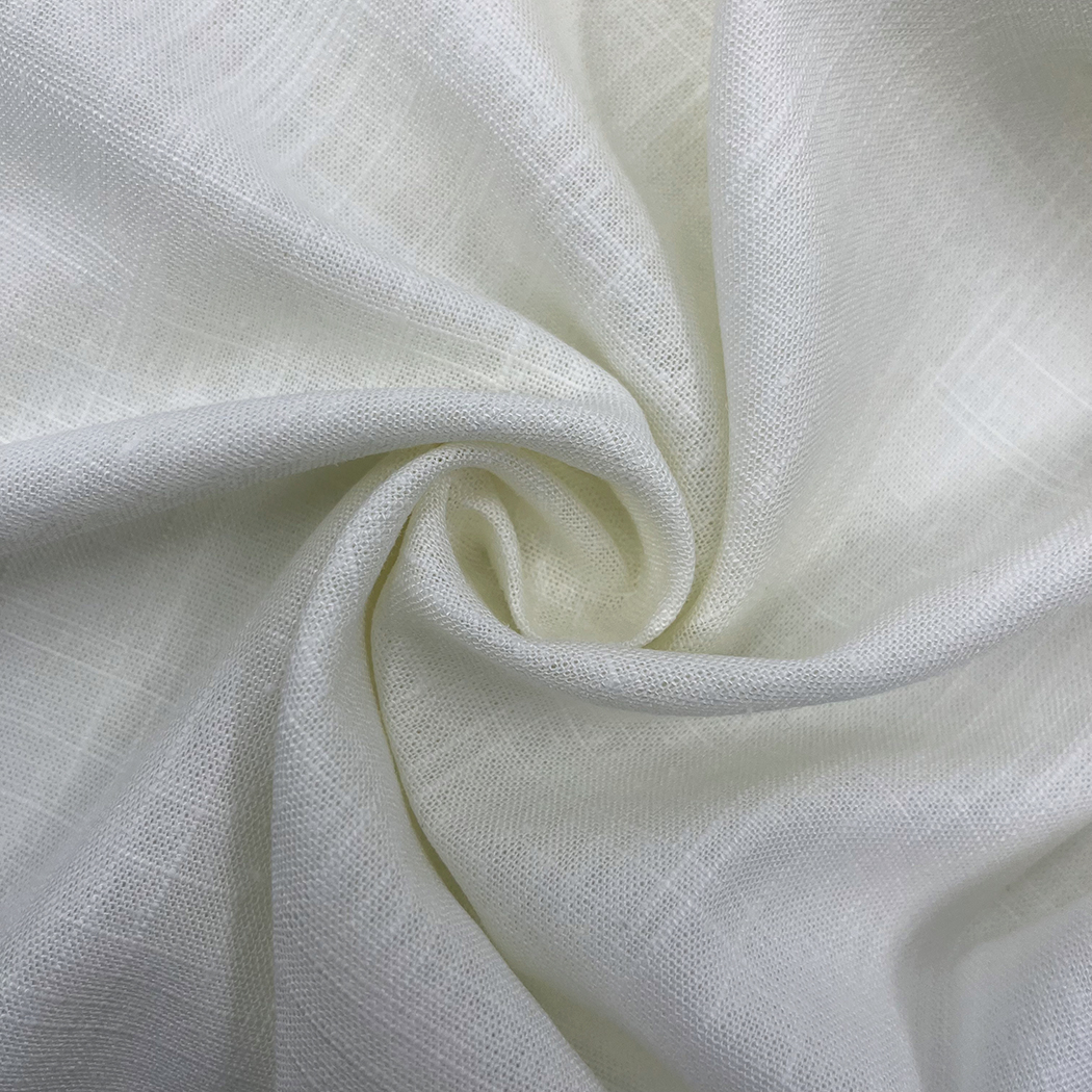 Youteng Textile Linen Blend Series 12S Rayon Linen Fabric Bamboo Stripe Style