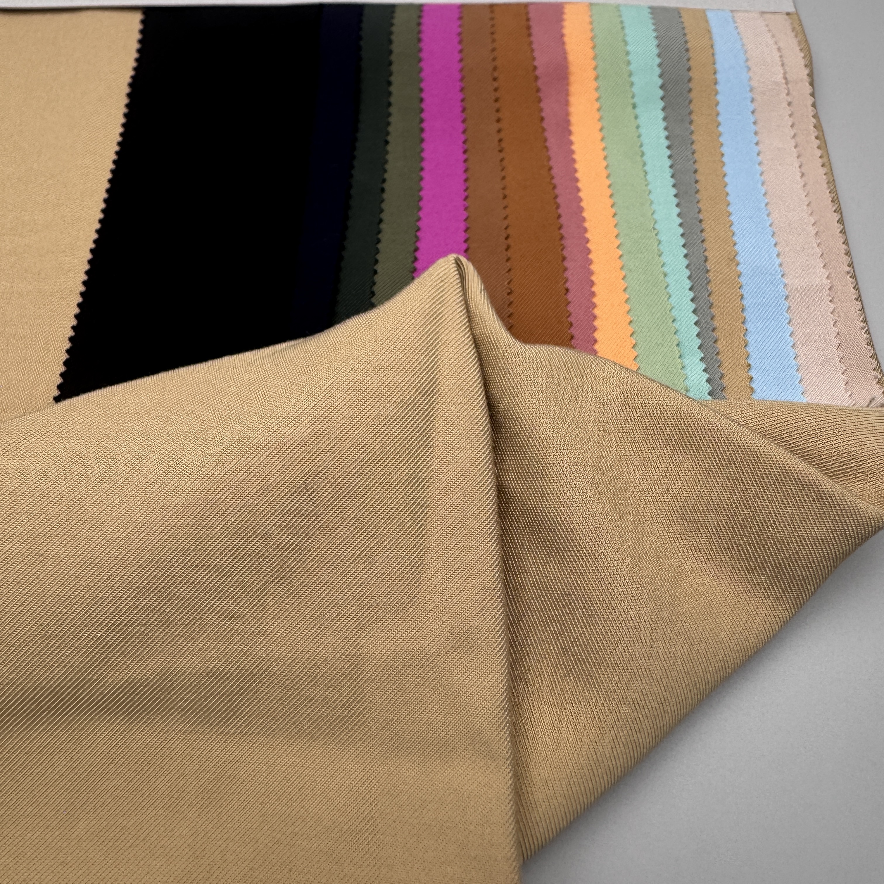 SY-GA0007 92% Rayon 8% Polyester Monofilament Rayon Twill Fabric, 195g/m², 56/57" Width