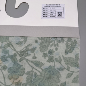 SY-GB0186 60% Rayon 40% Polyester TR Linen-Like Slub Fabric print, 75g/m², 55/56" Width