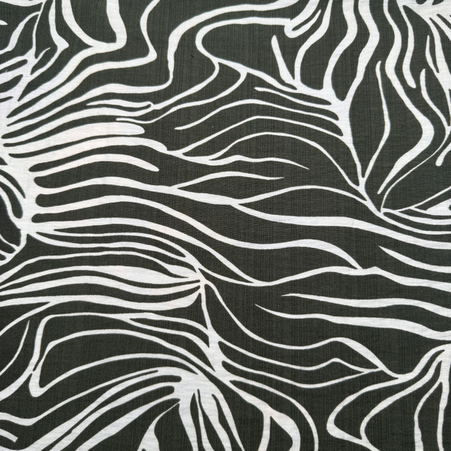 SY-GA0031 90% Rayon 10% Nylon Nylon Rayon Slub Stripe Fabric print, 125g/m², 56/57" Width