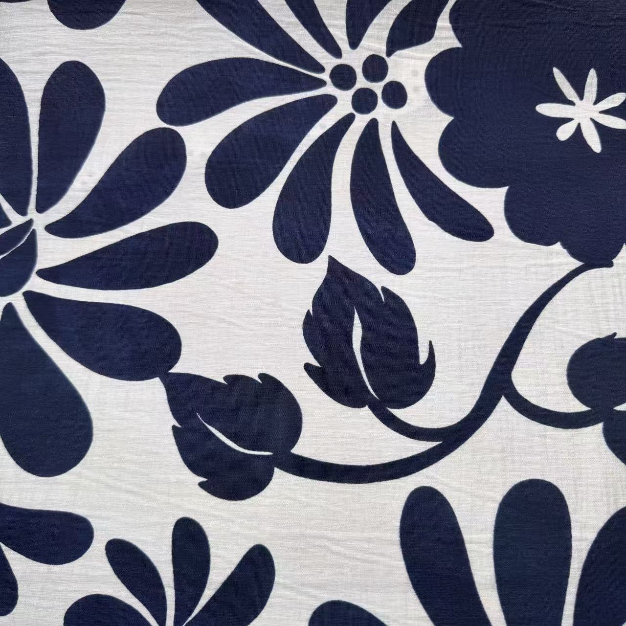 SY-GA0082 86% Rayon 11% Polyester 3% Nylon Crimped Yarn Polyester Viscose Nylon Fabric print, 90g/m², 57/58" Width