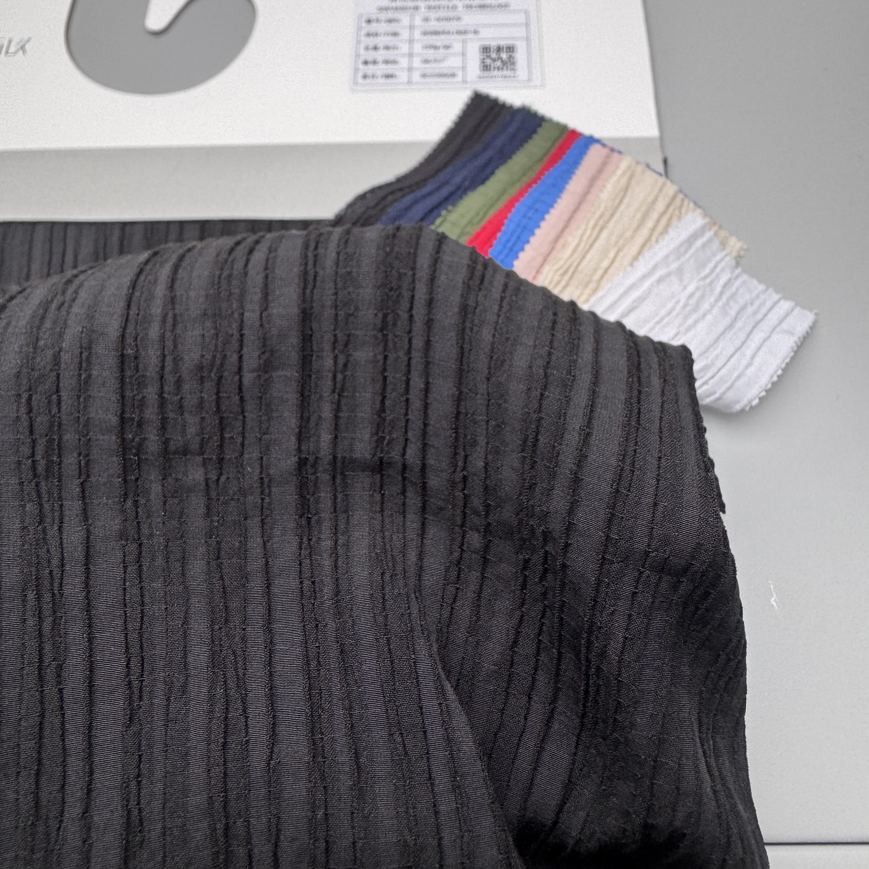 SY-GC0079 58% Rayon 41% Polyester 1% Spandex Wave Crepe Fabric, 120g/m², 56/57" Width