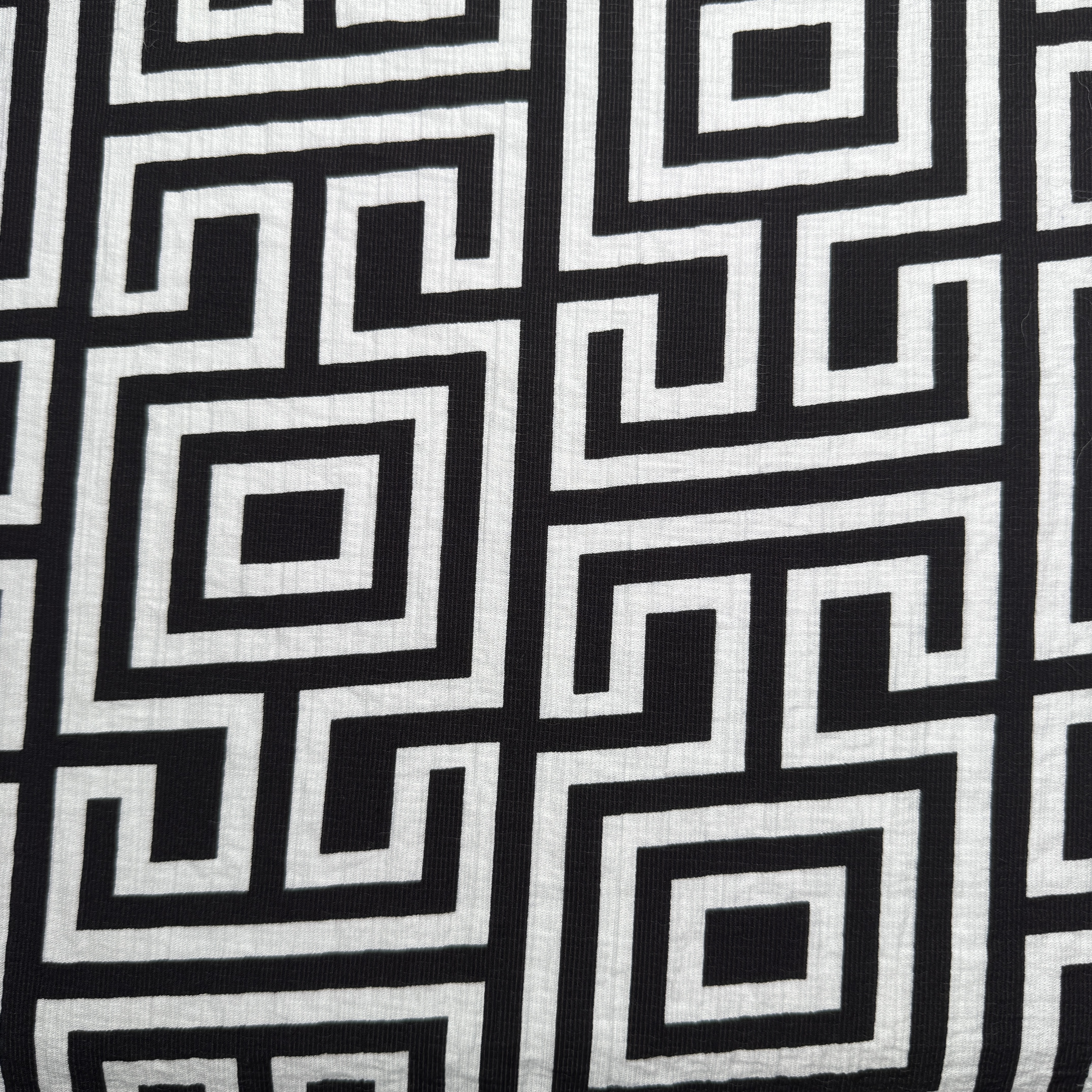 SY-GC0098 85% Rayon 15% Nylon Monofilament Rayon Crepe Vertical Stripe Fabric print, 105g/m², 57/58" Width