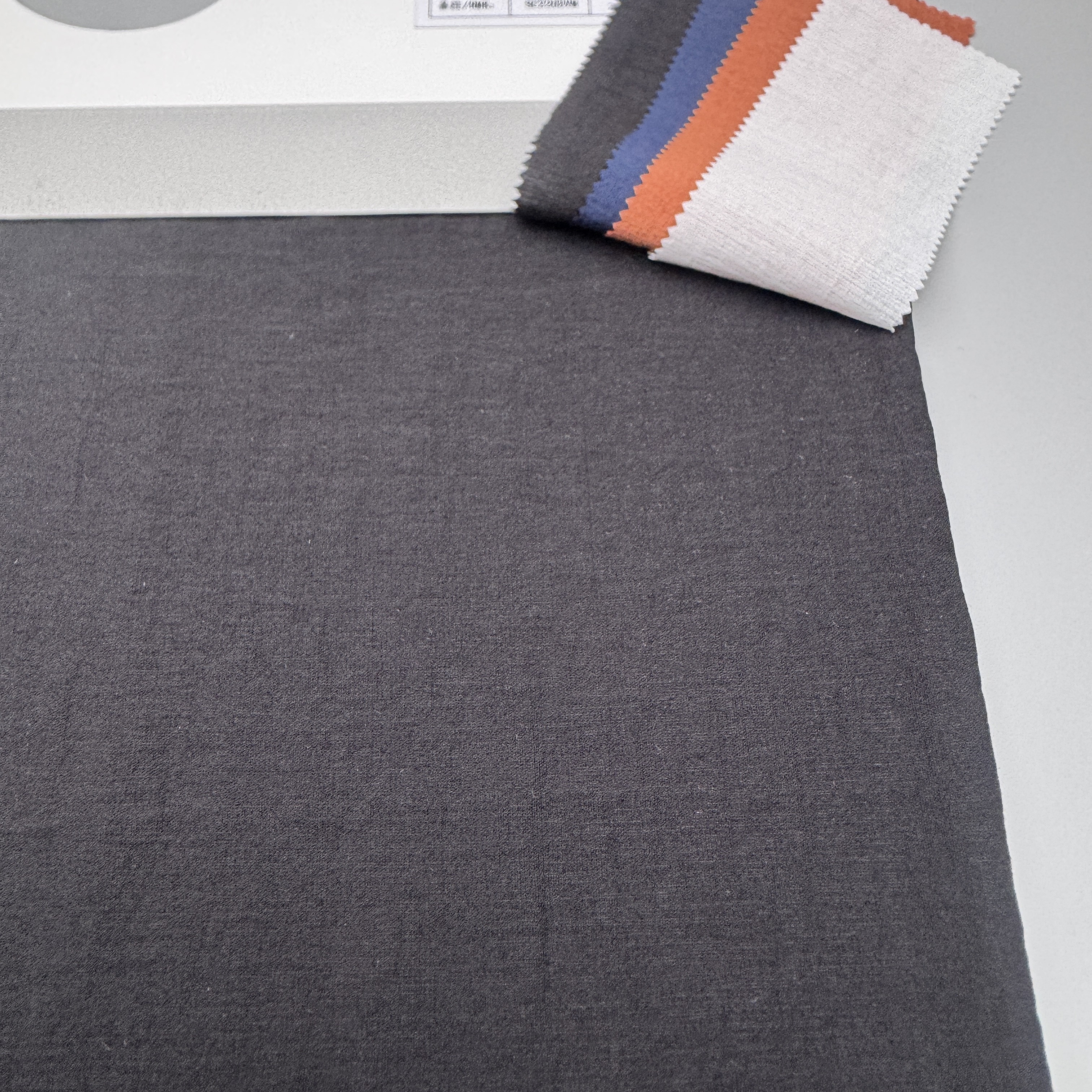 SY-GA0082 86% Rayon 11% Polyester 3% Nylon Crimped Yarn Polyester Viscose Nylon Fabric, 90g/m², 57/58" Width